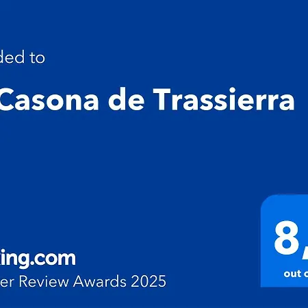 Сasa de vacaciones La Casona De Trassierra